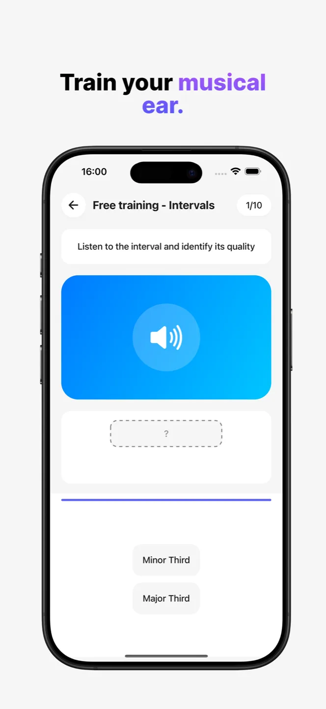 Train your musical ear.