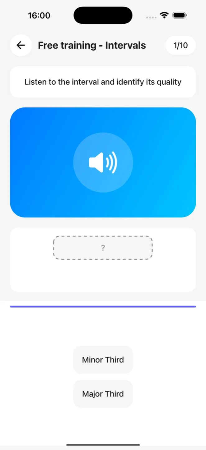 Train your musical ear.